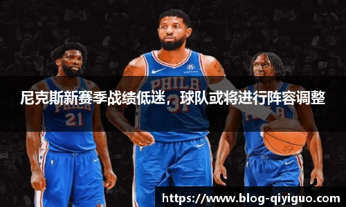 尼克斯新赛季战绩低迷,球队或将进行阵容调整